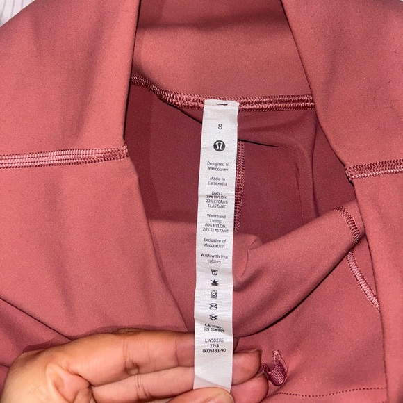 Wunder train leggings size 8 25 inseam - Picture 3 of 8